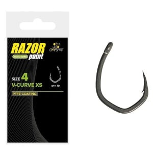 Carlige Carp Spirit Razor Point V-curve Xs Nr.10