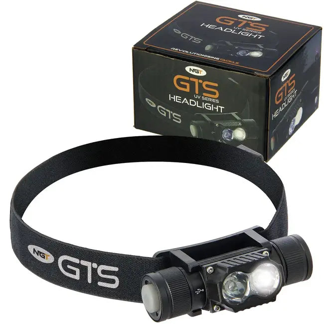 LANTERNA CAP NGT GTS 250 LUMENI + LUMINA UV, INCARCARE USB, ACUMULATOR 1800 mAh