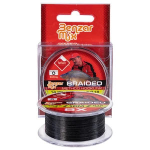 Fir Textil Benzar Braided Method Hooklink 10m, 0.08mm, 4.76kg