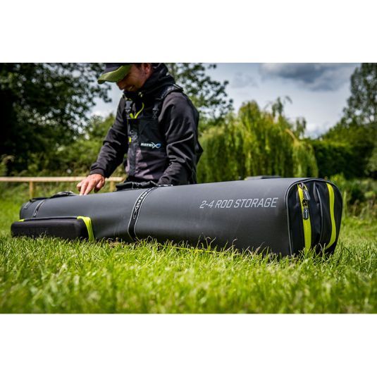 Husa lansete Matrix Horizon X Rigid Rod Holdall, 2 compartimente, 195cm