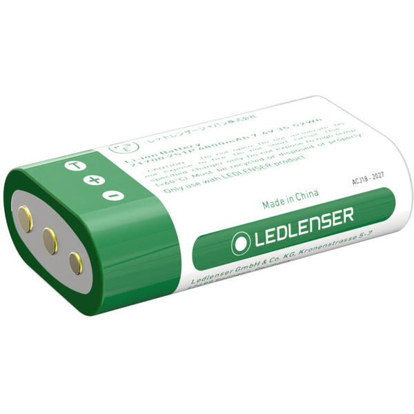 LEDLENSER SET ACUMULATOR 21700 LI-ION PT H15R CORE, H19R CORE