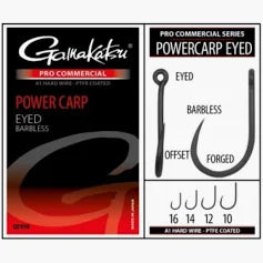 Carlige Gamakatsu Pro Commercial Power Carp Eyed, 10buc/plic nr.10
