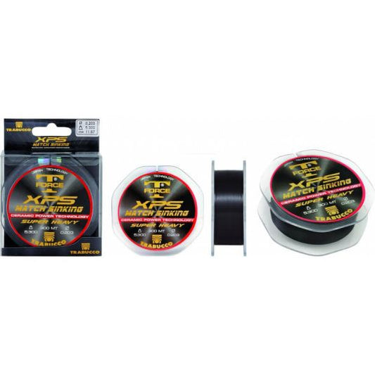 Fir monofilament Trabucco T-Force XPS Match Sinking 0.255mm/7.95kg/1200m