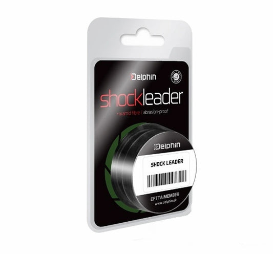 Fir Textil Inaintas Delphin SHOCK Leader, Verde,0.24mm  20m