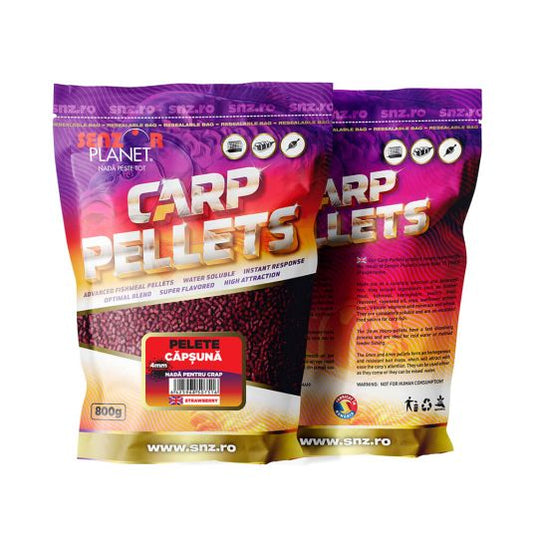 Pelete Senzor Planet Capsuna 4mm, 800g