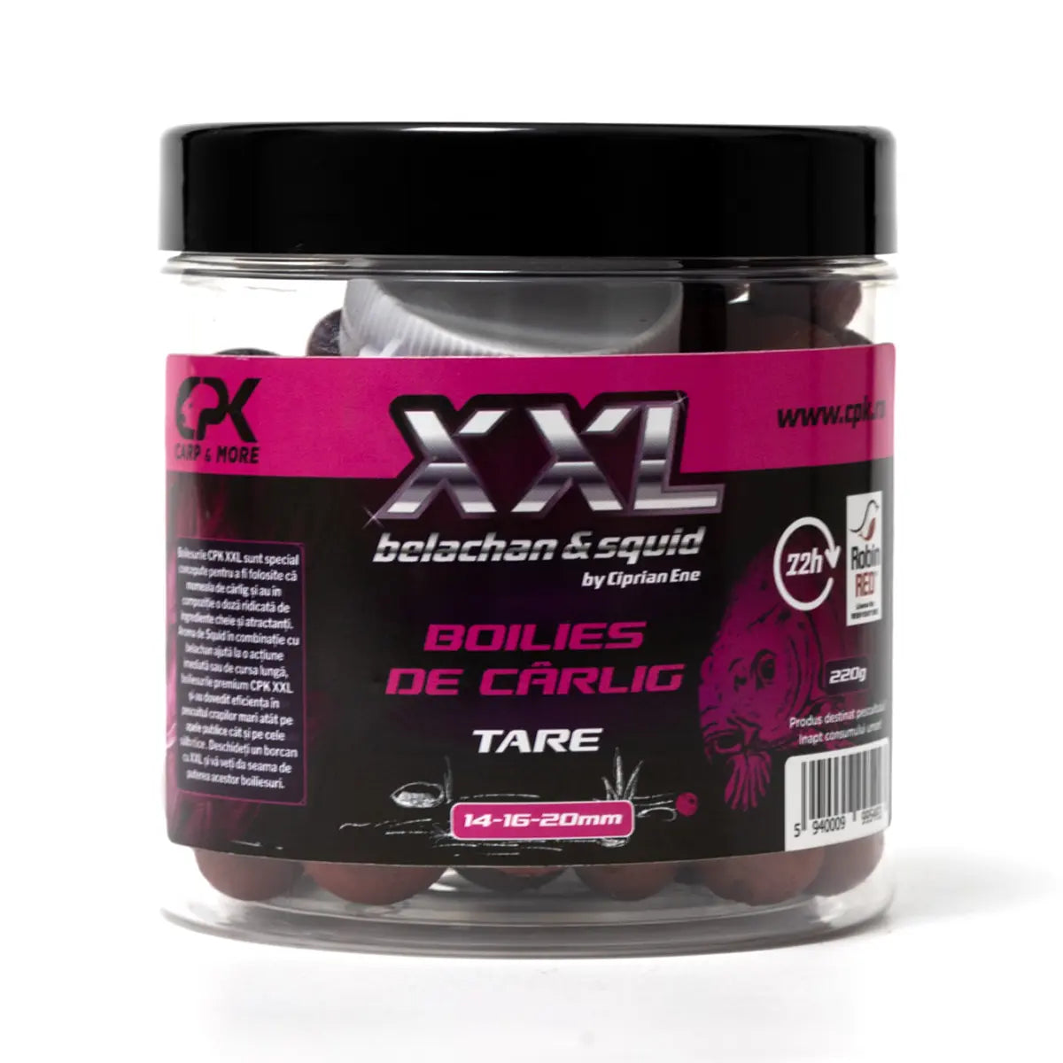 CPK BOILIES CARLIG XXL 14 & 16 & 20mm 250g