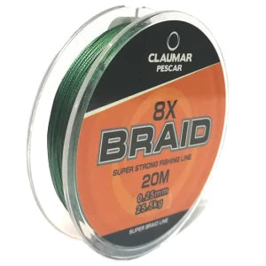 Fir Textil Claumar Pescar 8x Super Braid Strong 20m 33.5kg 0.22mm