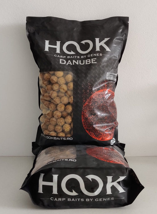 HOOK Boilies Semisolubil Birdfood Scopex 20mm (Sac 5Kg)