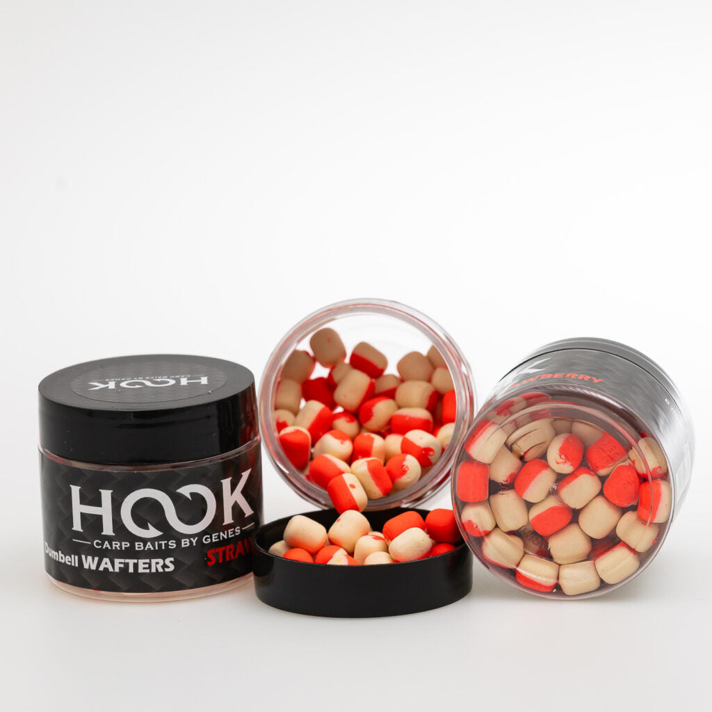 HOOK DUMBELL BIG WAFTERS 12/16MM (100ml) – STRAWBERRY