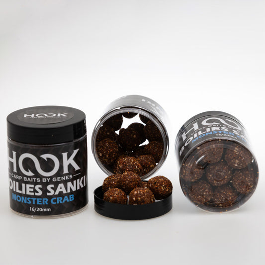 BOILIES DE CARLIG GLAZURAT – SANKY 250ML MONSTER CRAB