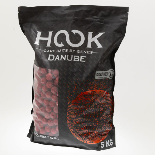 HOOK Boilies Semisolubil Birdfood Squid & Pruna20mm (Sac 5Kg)