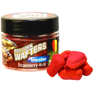 Wafter Benzar Bicolor Pro Corn, Capsuni Krill, 14mm, 25g