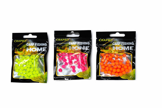 Bile Pop Up CrapRo din silicon 10mm portocalii