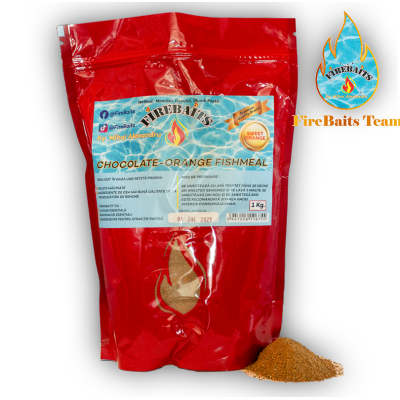 FIRE BAITS CHOCOLATE ORANGE FISHMEAL 1KG