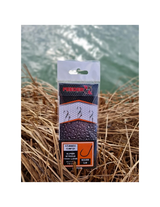 FeederX - Carlige legate FeederX Clasic Carp Bait Sting  Nr.12