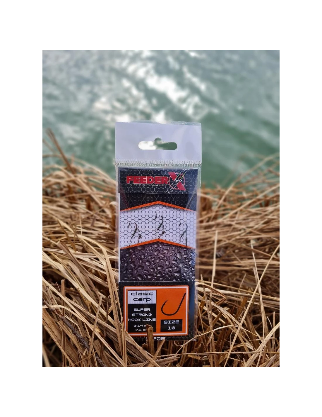 FeederX - Carlige legate FeederX Clasic Carp Bait Sting Nr.10