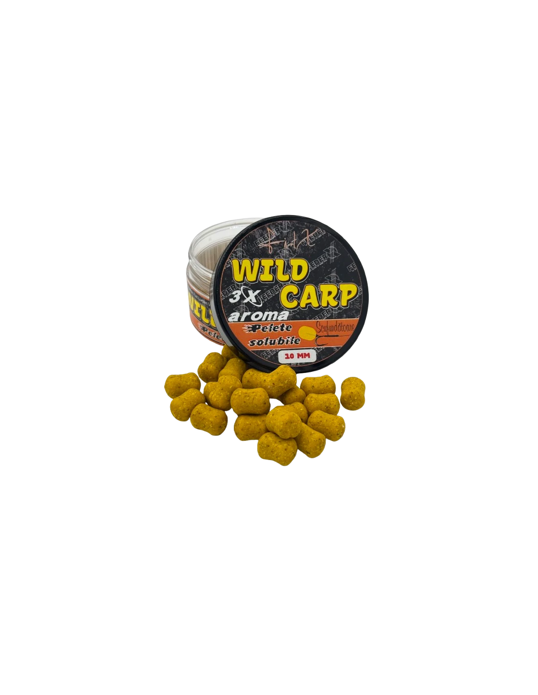 FeederX - Pelete Solubile Wild Carp 3 Natural Mix Aroma 15mm 70gr
