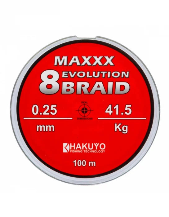 FIR TEXTIL HAKUYO MAXXX EVOLUTION  8x  0.12mm  100M