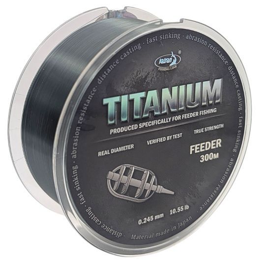Fir monofilament Katran Titanium Feeder 0.26mm/5.44kg/300m