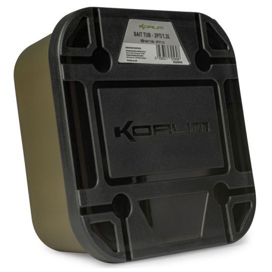 Cutie momeala Korum Bait Tub 1.2L