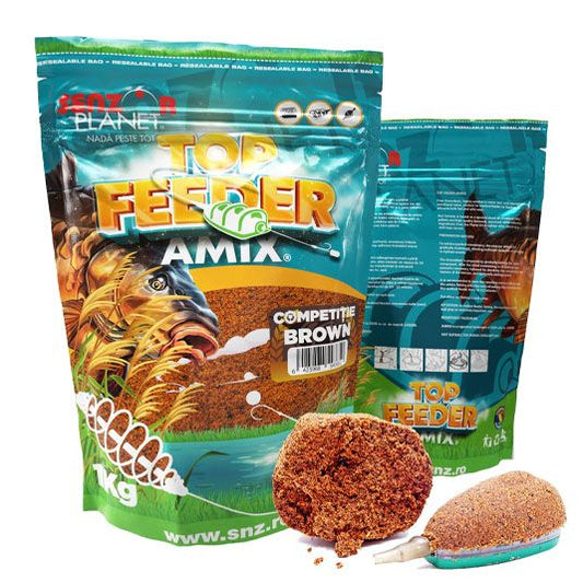 Senzor Planet  Top Feeder Amix Competitie Brown, 1kg
