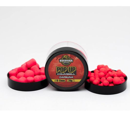 Bucovina Baits Pop-Up Strawberry 14mm