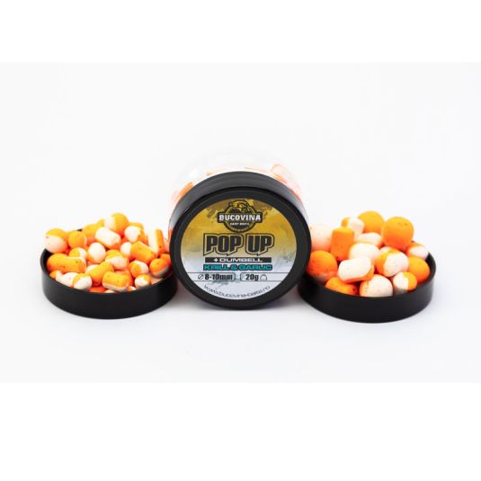 Bucovina Baits Pop-Up Krill and Garlic 14mm