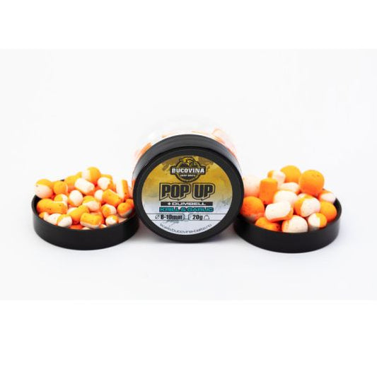 Bucovina Baits Pop-Up Krill and Garlic 14mm
