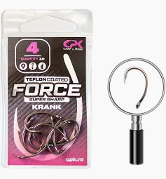 Carlige CPK Force Teflon Coated Krank, 10buc/plic NR.4