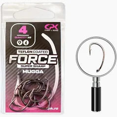 Carlige CPK Force Teflon Coated Mugga, 10buc/plic NR .8