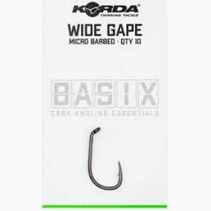 Carlige Korda Basix Wide Gape Hooks, nr.4   10buc/plic