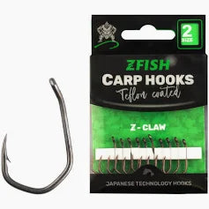 Carlige ZFish Z-Claw Teflon Hooks Nr.8