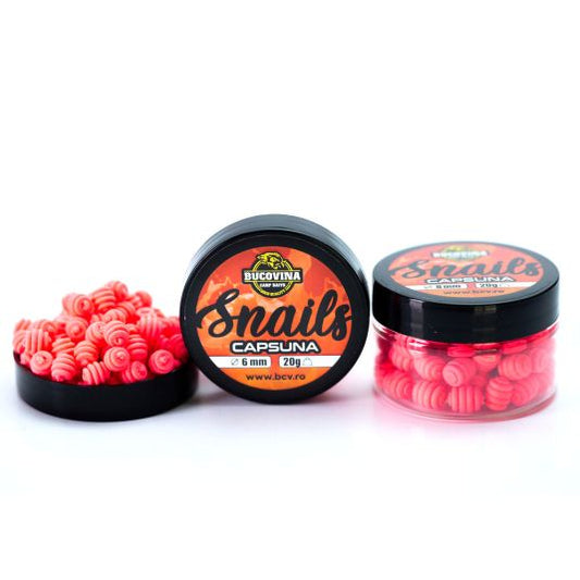 Wafters Bucovina Baits Snails Capsuna, 6mm, 20g