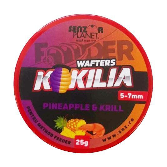 Wafters Senzor Kokilia Pineapple Krill, 5-7mm, 25g